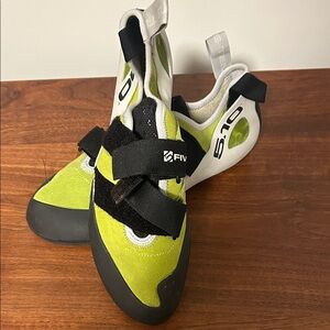 5.10 Climbing Shoes - Green and Black